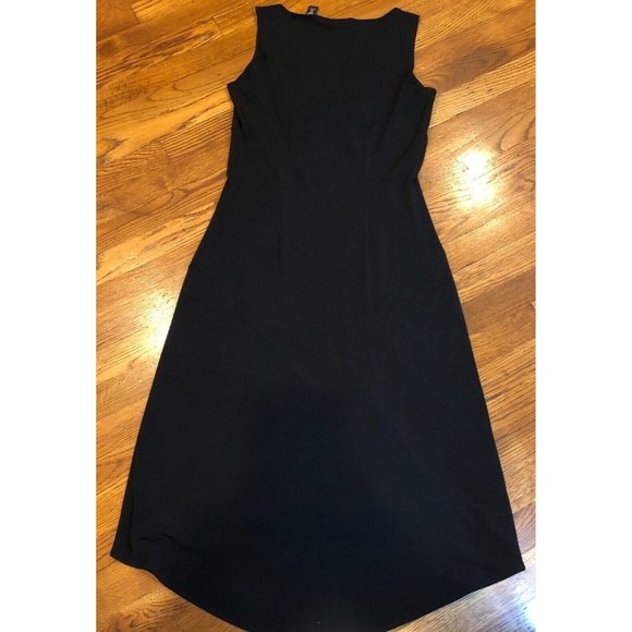Ideology Midi Knee Length Womens Formal Night Evening Dress Black Sz XS - Picture 5 of 6